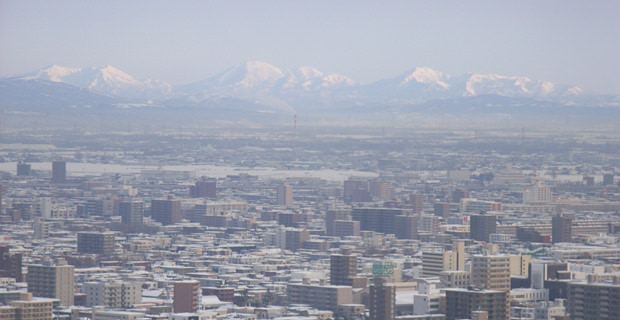 Asahikawa city and Daisetsuzan National Park