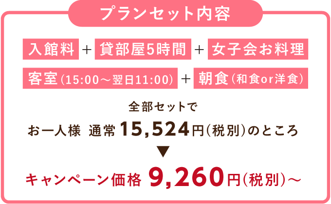 プランセット内容