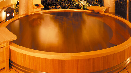 Hinoki Cypress Bath